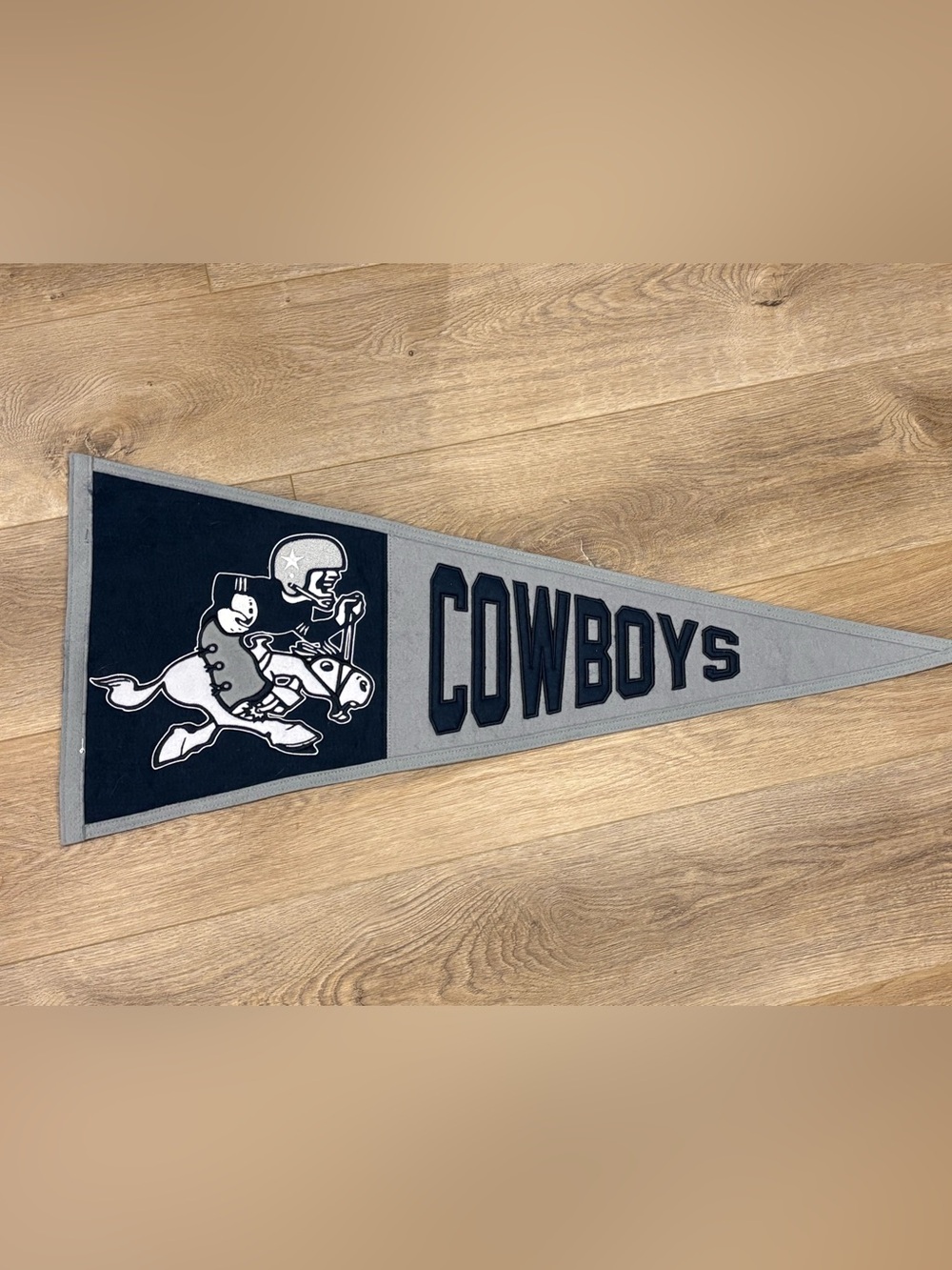 NFL Cowboys Felt Pennant - Gray and Navy